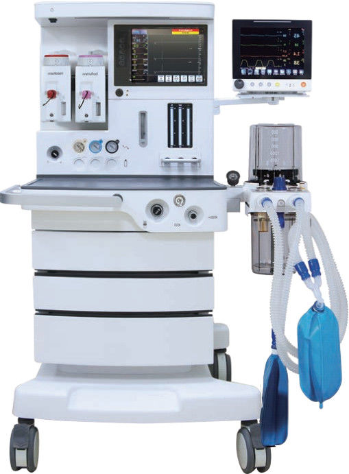 جهاز تنفس صناعي بشاشة لمس LCD TFT مقاس 15 بوصة لقياس دقيق لـ ETCO2